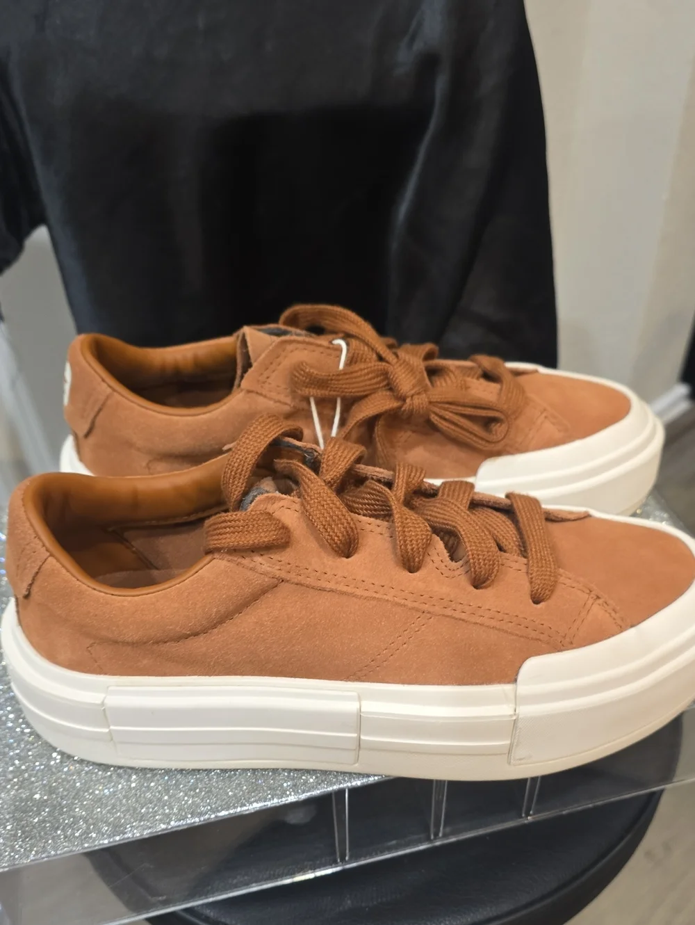 Converse Chuck Taylor All Star Cruise Suede Sneakers- Warm Tan/Egret